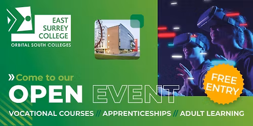East Surrey College  Open Event | Saturday 26 September