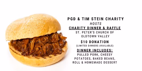 Tim Stein & PGD Charity Dinner & Raffle