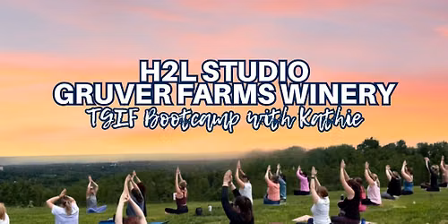 Bootcamp + Wine in the Vineyard at Gruver Farms \ud83c\udf77Class + Free Drink