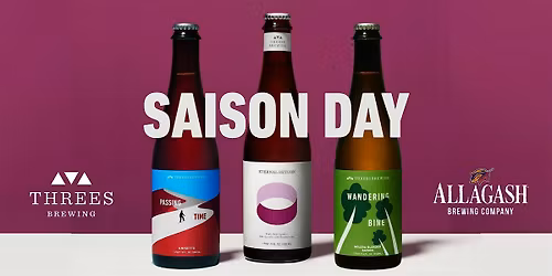 Saison Day at Threes Brewing