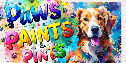 Paws, Paint, and Pints
