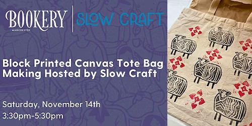 Block Printed Canvas Tote Bag Making