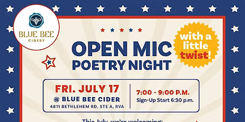 Strangely Spoken: A Night of Open Mic Poetry