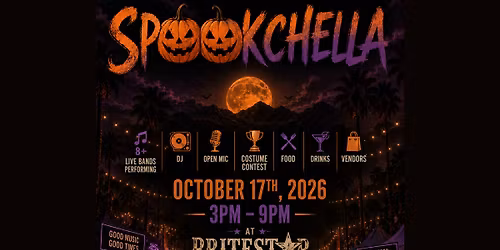 SPOOKCHELLA 2026: A Halloween Music & Vendor Festival Experience