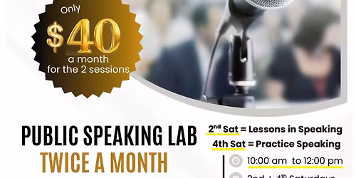 Public Speaking Lab Series