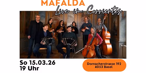 LIVE Milonga mit dem Tango-Orchester MAFALDA