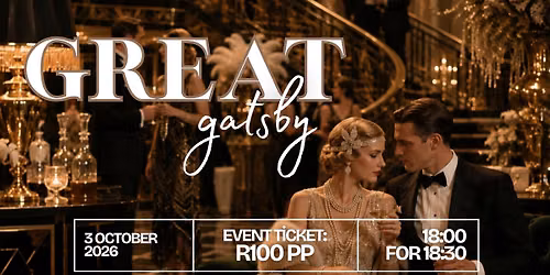 Great Gatsby evening with Singing Waiters