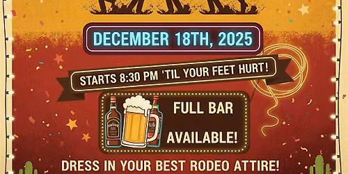 Line Dancing Rodeo Style!