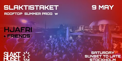 Hjafri & Friends  | Rooftop Summer Prog