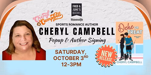 Sports Romance Author Popup with Cheryl Campbell
