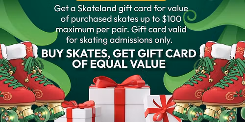 Holiday Skate Sale
