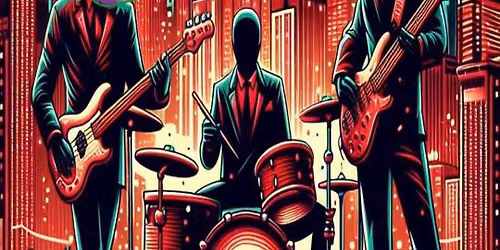 Central Blues Company live at Shovel City Drinkery w\/ Greek Village on the Go Food Truck 