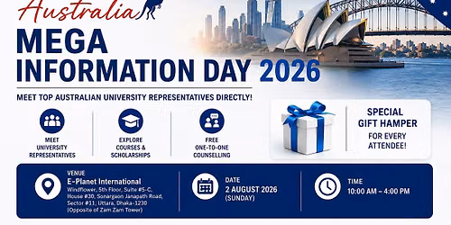 Australia Mega Information Day- 2026