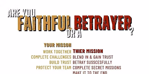Faithful Vs Betrayers?