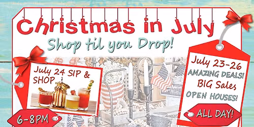 Downtown Mooresville Christmas in July