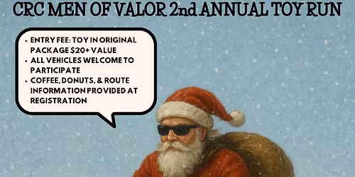 Men of Valor Toy Run and Turkey Basket drive