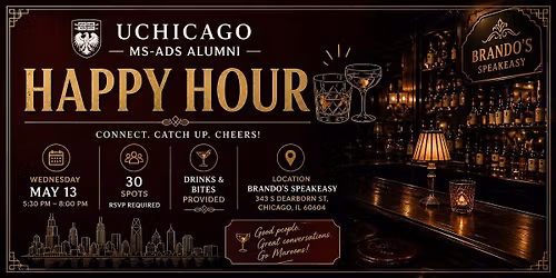 UChicago MS-ADS Alumni Happy Hour