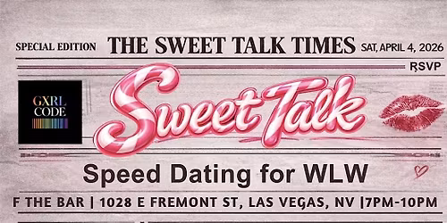 Sweet Talk: WLW Speed Dating