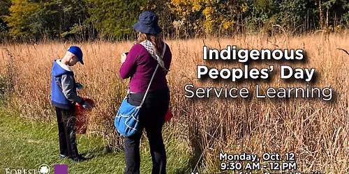 Indigenous Peoples' Day Service Learning 