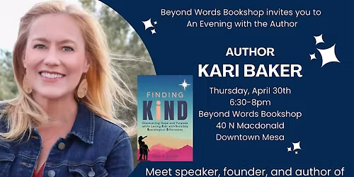Meet Kari Baker: An Evening with the Author