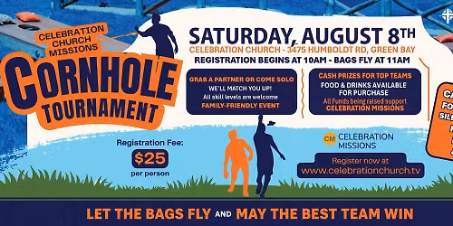 Cornhole Tournament for Celebration Missions!