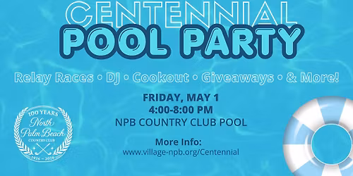 Centennial Pool Party
