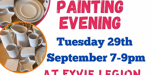 Ceramic Painting Evening