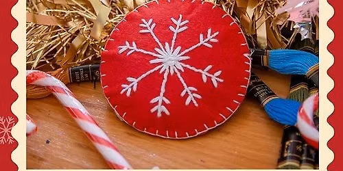 Embroidered Christmas Ornaments Rockhampton