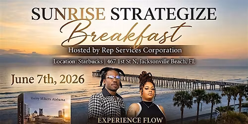 Sunrise Strategize Breakfast.