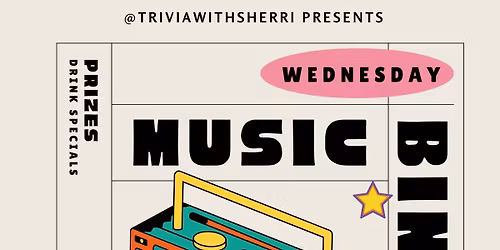 Music Bingo by Trivia With Sherri!