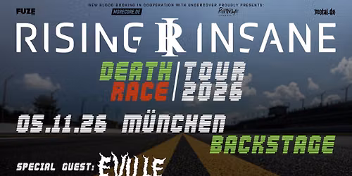 RISING INSANE | DEATHRACE TOUR 2026 | BACKSTAGE M\u00dcNCHEN 2026