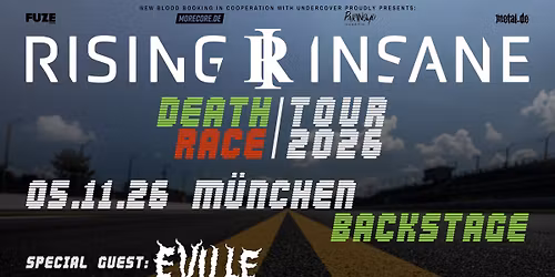 RISING INSANE | DEATHRACE TOUR 2026 | BACKSTAGE M\u00dcNCHEN 2026