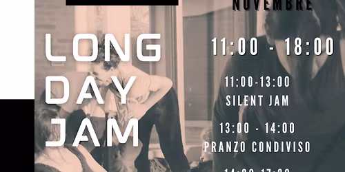 Contact Improvisation LONG DAY JAM + ESTATIC DANCE