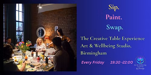 Sip and Paint \u2014 BYOB \u2014 the Creative Table