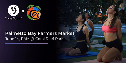 Palmetto Bay farmers Market Outdoor workout
