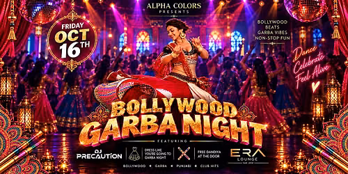 Bollywood Garba Night @ ERA Lounge
