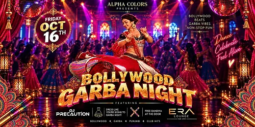 Bollywood Garba Night ERA Lounge
