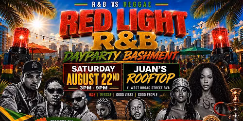 RED LIGHT RNB: R&B Dayparty Bashment at Marylous Rooftop!