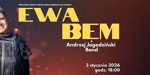 Ewa Bem & Andrzej Jagodzi\u0144ski Band "Moje Piosenki" | Legnica