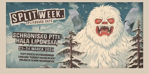 SPLITWEEK. SPLITBOARD DAYS \u2219 Hala Lipowska \u2219 testy \u2219 szkolenia