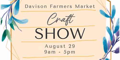 Craft Show and Flea Market Flip Day
