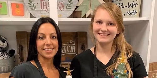 Caramic Christmas trees ( Tickets sell out fast)