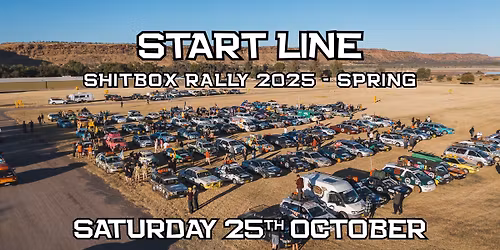 Shitbox Rally 2025 - Spring START LINE