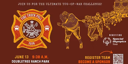 Fire Truck Pull Fundraiser for Special Olympics