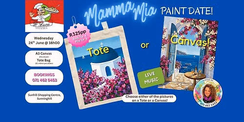 'Mamma Mia' Paint Date in Sunninghill