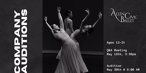 Allen Civic Ballet Company Information Meeting