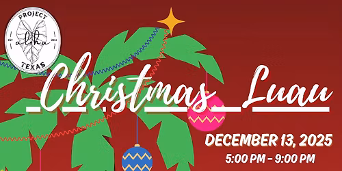 Christmas Luau Fundraiser