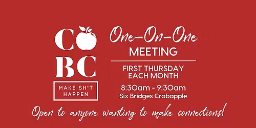 Crabapple Business Club: One-On-One Meeting