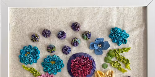3D Appliqu\u00e9 Flower Workshop with Lynne