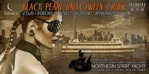 Toronto Halloween Party Cruise - The Black Pearl